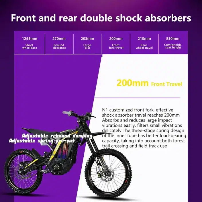 Refurbished Natkie Electric Motorcycle Bike