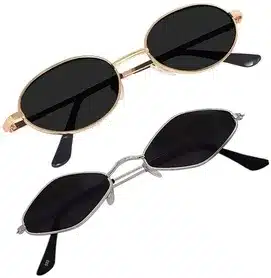 Retro Oval UV Protection Sunglasses for Men & Women