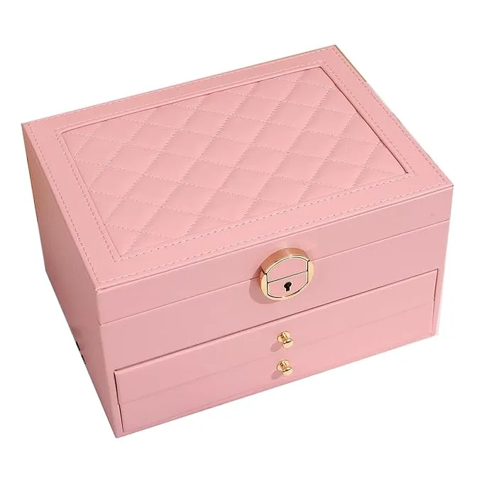 GUOER Jewelry Box for Women Girl