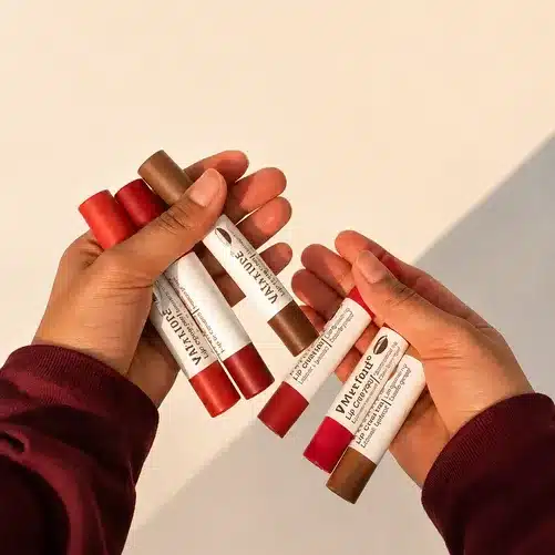Matte Lip Crayon Set – Long Lasting Waterproof Lipstick Combo (Pack of 5)