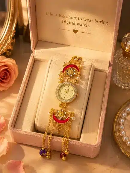 Traditional Designer Bracelet Watch for Women