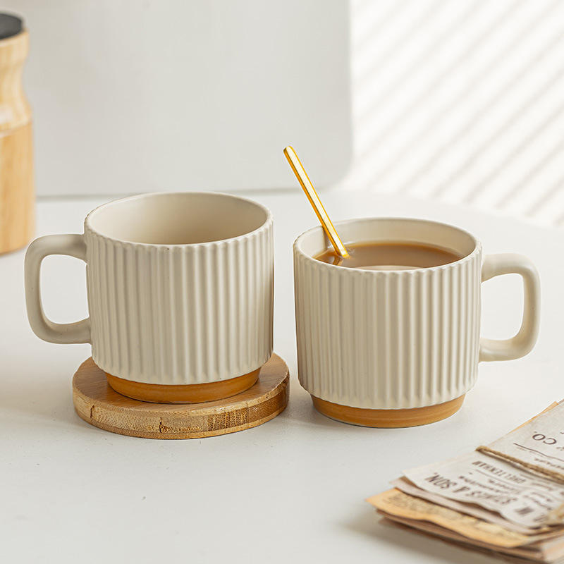 Tea & Coffee Cup/Mug Set Glass Ceramic Terracotta Finished Medium (Size 110 Ml, Set of 6),